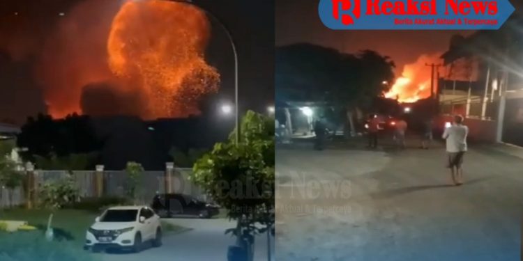 Gudang Peluru Bekasi Meledak, Granat Memungkinkan Terlempar ke Rumah Warga