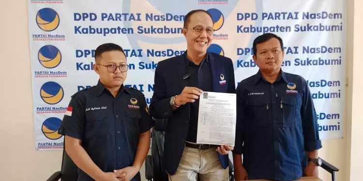 Jadi Ketua DPD Nasdem, Ayep Zaki Fokus Benahi Partai Songsong Pilkada Sukabumi
