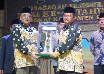 MTQ Tingkat Kabupaten Sukabumi Resmi Dibuka, Wabup : Ajang Memasifkan Baca Tulis Alquran