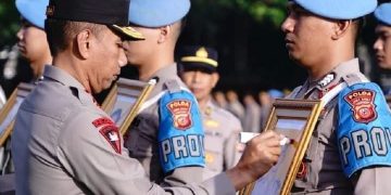 Kapolda Jabar Pimpin Langsung Upacara Pemberhentian Tidak Dengan Hormat (PTDH) Anggota Polri Polda Jabar