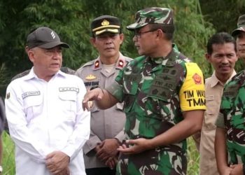 Wabup Sukabumi Dampingi Kunjungan Ketua Tim Wasev TMMD Ke 119 TA 2024