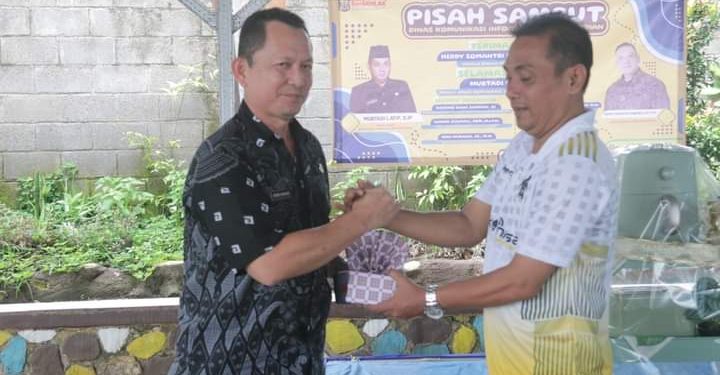 Pisah Sambut, Mubtadi Latip Pimpin Diskominfo Kab Sukabumi