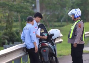 Pantau PAS BUKA, Kapolres Sukabumi Kota Kelilingi Kota Sukabumi
