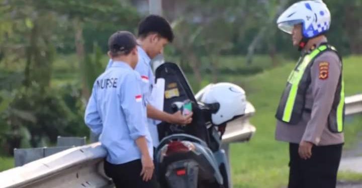 Pantau PAS BUKA, Kapolres Sukabumi Kota Kelilingi Kota Sukabumi