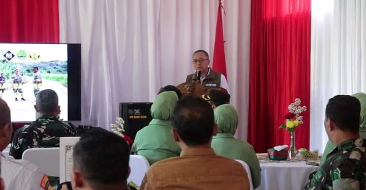 Apresiasi TMMD Ke 119, Wabup Bangun Kesejahteraan Rakyat Tingkatkan Jiwa Gotong Royong