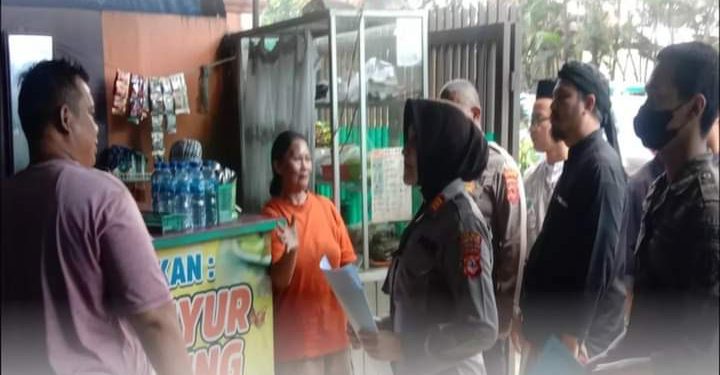 Lakukan Patroli Simpatik, Petugas Gabungan di Sukabumi Imbau Pemilik Restoran Taati Edaran Wali Kota