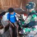 Tanggap Malaria, Bentuk Responsif Satgas Yonif 310/KK Obati Mama Di Pedalaman Papua