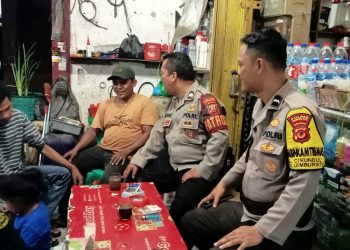 Patroli Malam Hari, Polsek Lembursitu Cegah Gangguan Kamtibmas