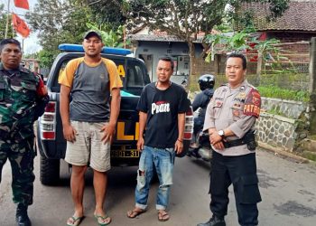 Bentuk Sinergitas TNI – Polri, Bersama Babinsa Melaksanakan Sambang Warga Binaan