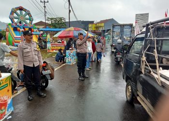Jelang Buka Puasa Ramadhan, Polsek Lembursitu Tingkatan Patroli