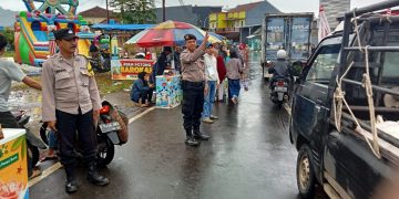 Jelang Buka Puasa Ramadhan, Polsek Lembursitu Tingkatan Patroli