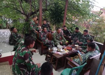 Hari Terakhir Silaturahmi Satgas TMMD Ke 119 Bersama Warga Tenjojaya