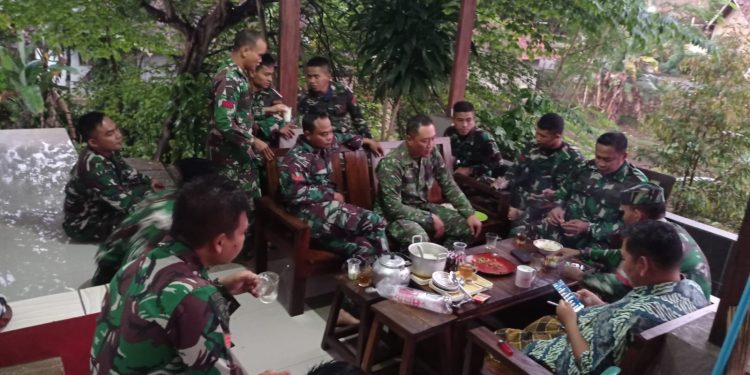 Hari Terakhir Silaturahmi Satgas TMMD Ke 119 Bersama Warga Tenjojaya