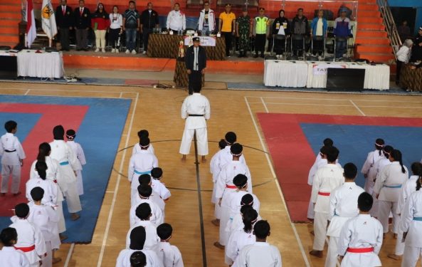 PJ Wali Kota Sukabumi Resmikan Kejuaraan Karate Championship 2024