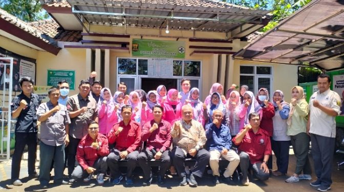 Penuh Haru, Suasana Pisah Sambut Kepala Puskesmas Girijaya