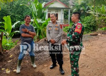 Kegiatan Sinergitas TNI-POLRI Polsek Lembursitu Sambangi Masyarakat Menyampaikan Pesan Kamtibmas