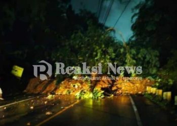 Akses Jalan Menuju Sukabumi-Bogor Terputus Total, Akibat Longsor Di Bojongkokosan