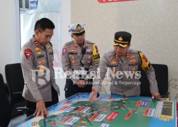 Kapolda Jabar Cek Kesiapan Pengamanan Arus Mudik dan Balik di Wilayah Sukabumi