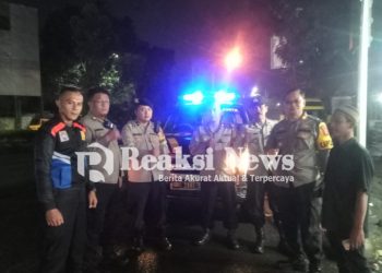Kapolsek Lembursitu Pimpin Giat Patroli Subuh di Wilkum Polsek Lembursitu