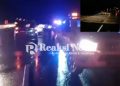 Tol Bocimi Exit Tol Parungkuda Longsor Mengakibatkan Satu Unit Kendaraan Terperosok Kedalam Jurang