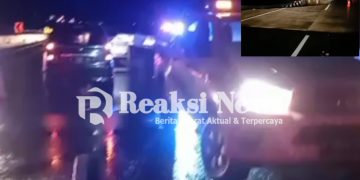 Tol Bocimi Exit Tol Parungkuda Longsor Mengakibatkan Satu Unit Kendaraan Terperosok Kedalam Jurang