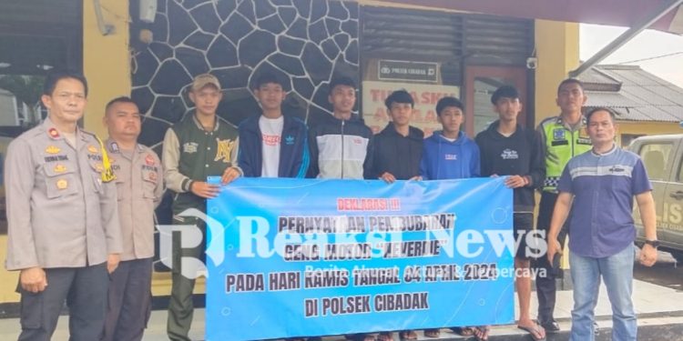 Genk Motor Neverdie Mengumumkan Pembubaran Diri di Depan Pihak Kepolisian