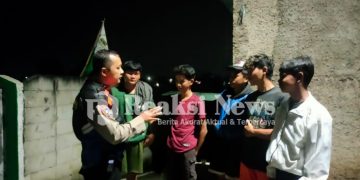 Sambangi Warga, Bhabinkamtibmas Beri Himbauan Kamtibmas