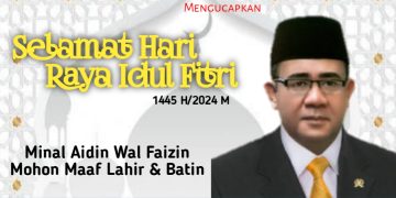 Anggota DPRD Kota Sukabumi Yunus Suhendi,S.IP Mengucapkan Selamat Hari Raya Idul Fitri 1445 H