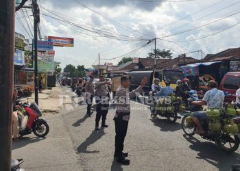 Jelang Buka Puasa, Polsek Lembursitu Polres Sukabumi Kota Laksanakan Patroli Cipkon