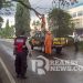 Unit Patroli 07A Polsek Lembursitu Bersama BPBD Amankan Pohon Tumbang
