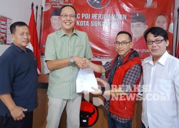 Agresif Bangun Sukabumi, Ayep Zaki Ambil Formulir Pendaftaran Bacalon Walikota Sukabumi dari Partai Demokrat dan PDI Perjuangan