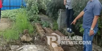 Gondol Bantalan Besi Kereta Api, 3 Warga Cisaat Sukabumi Diamankan Polisi