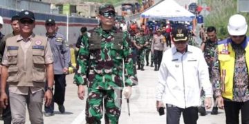Wabup Dampingi Menko PMK Tinjau Lokasi Longsor Tol Bocimi Seksi 2 KM 64