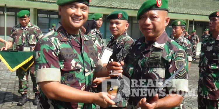 Dandim 0607/ Kota Sukabumi Wisuda Prajurit yang Purna Tugas