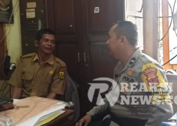 Personil Polsek Lembursitu, Melaksanakan Giat Pemantauan Wilayah Menjelang Hari Buruh