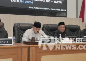 Paripurna, Bupati Apresiasi Kontribusi DPRD Kab Sukabumi Terhadap Pemerintahan dan Pembangunan