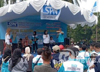 Rastya Mutiarani Zahra Siap Menjadi Ibu Buruh Sukabumi