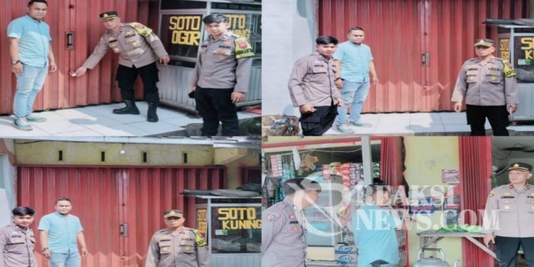 Kapolsek Parungkuda Cek Langsung, Kios Yang Diduga Jual Obat Keras