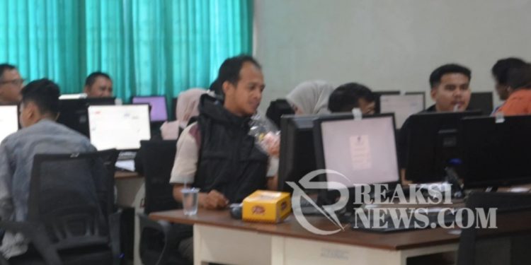 KPU Kota Sukabumi Menggelar Seleksi CAT Bagi Calon Anggota PPK
