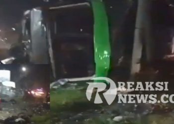 Bus Pariwisata Kecelakaan Maut, Menimpa Rombongan Sekolah SMK Asal Depok, Diduga Akibat Rem Blong