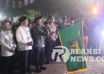 Lepas Calon Jemaah Haji Kloter 03, Sekda Sampaikan Pesan Bupati Sukabumi