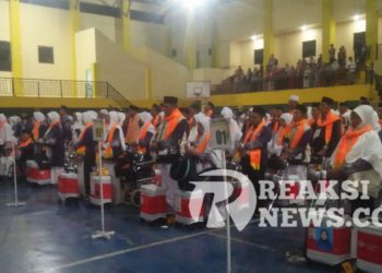 Calon Jamaah Haji 2024 Kloter 3 Kabupaten Sukabumi Resmi Berangkat, Ketua PPIHD : Jamaah di Dominasi Ibu Rumah Tangga
