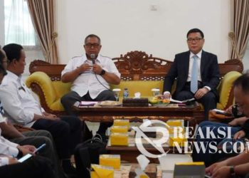 Bupati Sukabumi Beraudensi dengan Utusan Provinsi Gyeongsangnam Do Membahas Program Beasiswa Kuliah di Korea Selatan