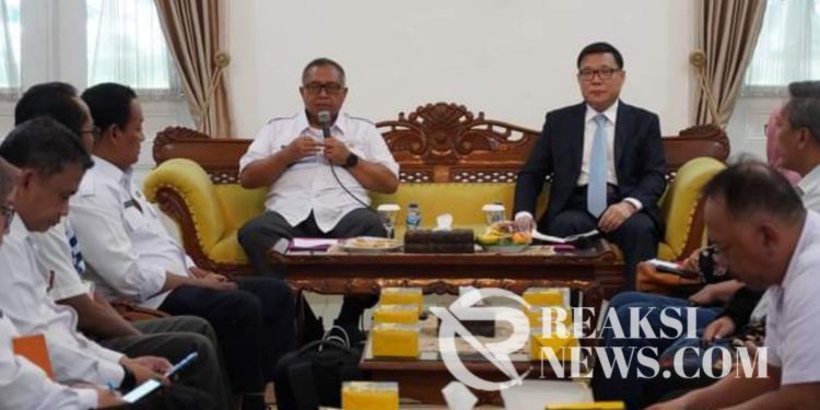 Bupati Sukabumi Beraudensi dengan Utusan Provinsi Gyeongsangnam Do Membahas Program Beasiswa Kuliah di Korea Selatan