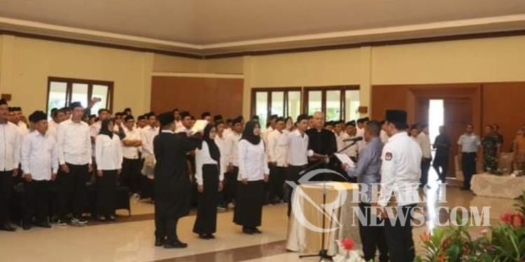 Ratusan PPK Dilantik, Bupati Sampaikan Peran PPK Sangat Strategis Dalam Pilkada