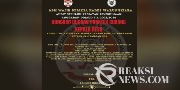 LPI Soroti Permasalahan Penggunaan Anggara DD Warungkiara