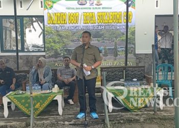 Dandim Cup Kicau Mania Kodim 0607/ Kota Sukabumi Dalam Rangka HUT Kodam III / Siliwangi di Kota Sukabumi