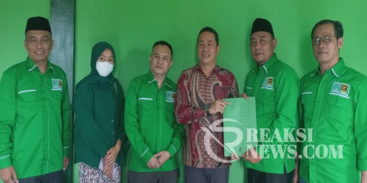 Ketua APDESI Deden Deni Wahyudi Daftar Kembali Bakal Calon Bupati Sukabumi Ke PPP