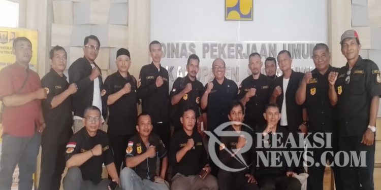 DPC LIN Sukabumi Auden di PU “Tamrin” Tanyakan Laporan Hasil Pemeriksaan (LHP) BPK Provinsi Tahun 2020-2022