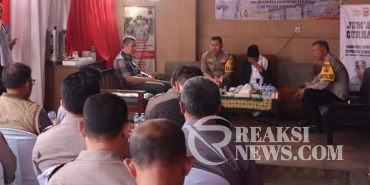Ngariung di Sukaraja, Kapolres Sukabumi Kota Dengarkan Curhatan Warga